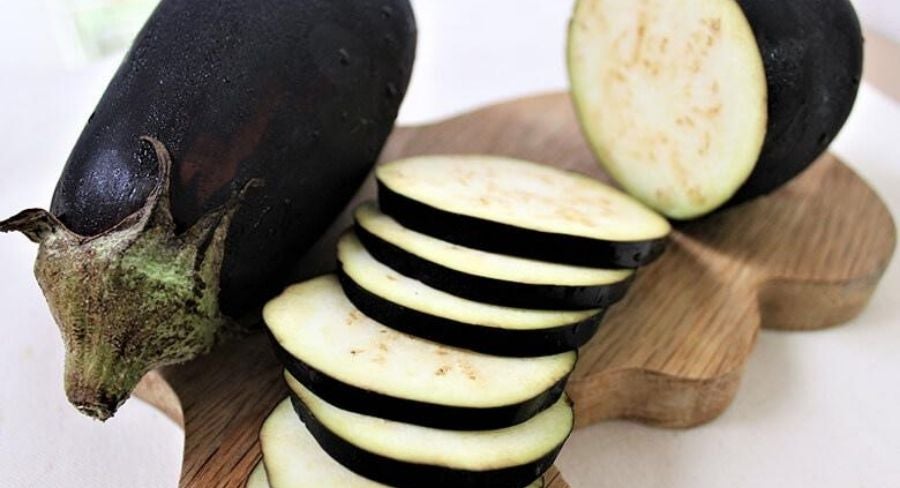 berenjena en rodajas