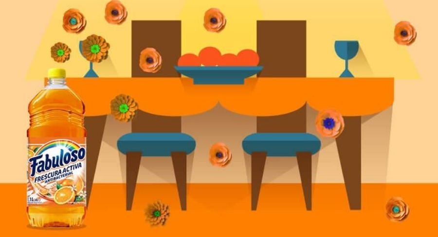 Fabuloso energía naranja