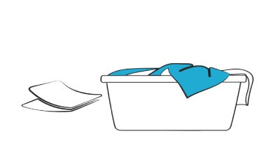 Cómo usar Suavitel® dryer sheets