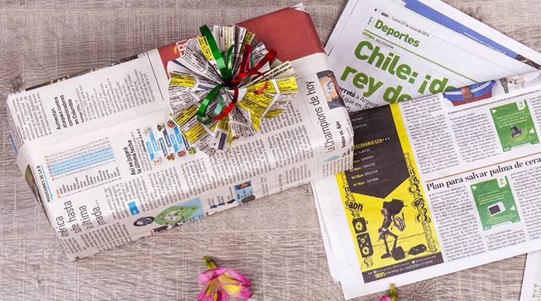 regalo envuelto en papel