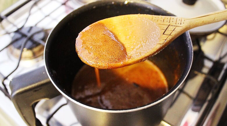 melado en olla