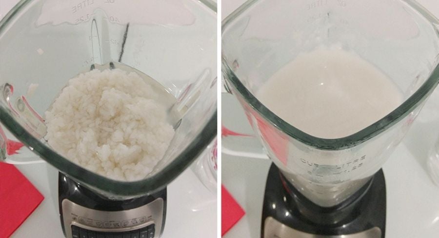 paso a paso para preparar masato de arroz