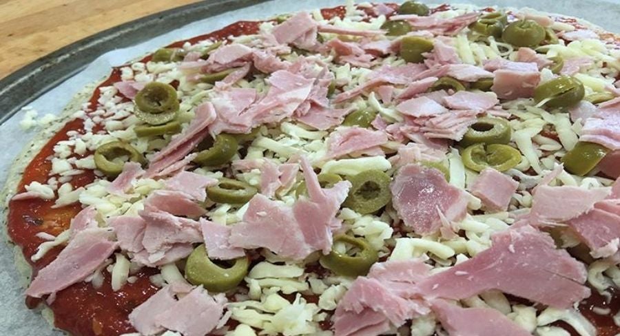 Masa para pizza sin harina