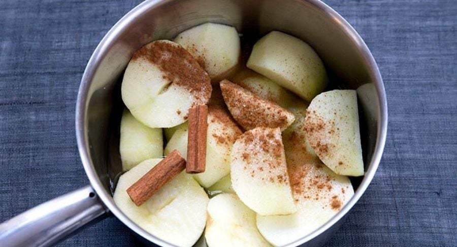 Puré de manzana: proceso