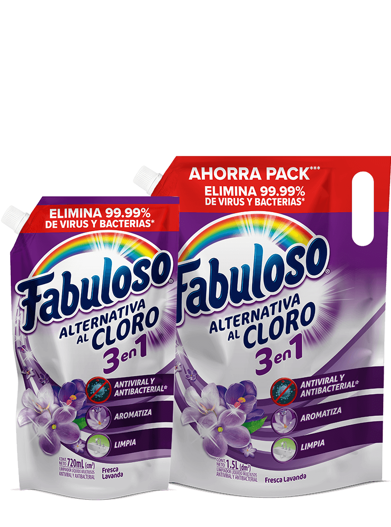 Fabuloso Alternativa al Cloro Fresca Lavanda