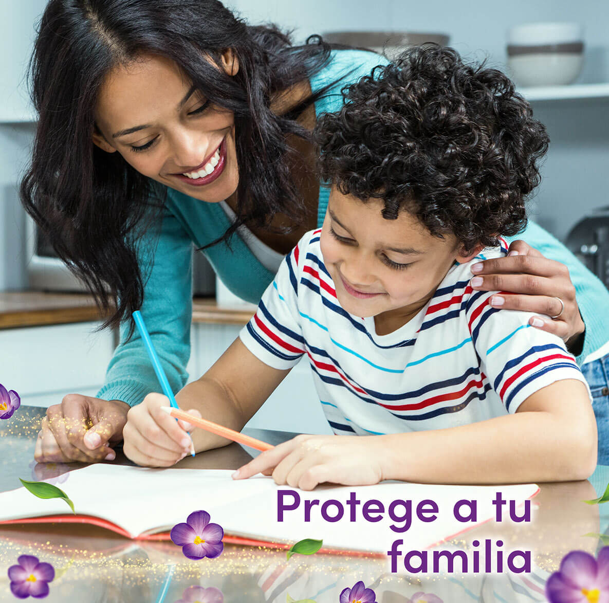 Con partículas activas y fragancia concentrada. Más aroma y limpieza efectiva.