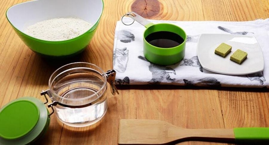 Ingredientes para preparar seitán vegetariano