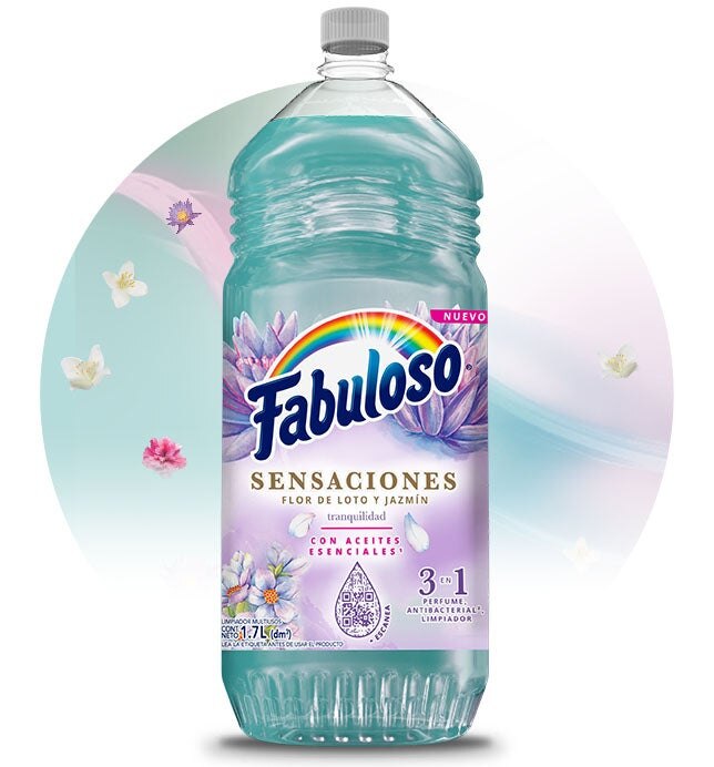 desinfectante sanitizante fabuloso sensaciones