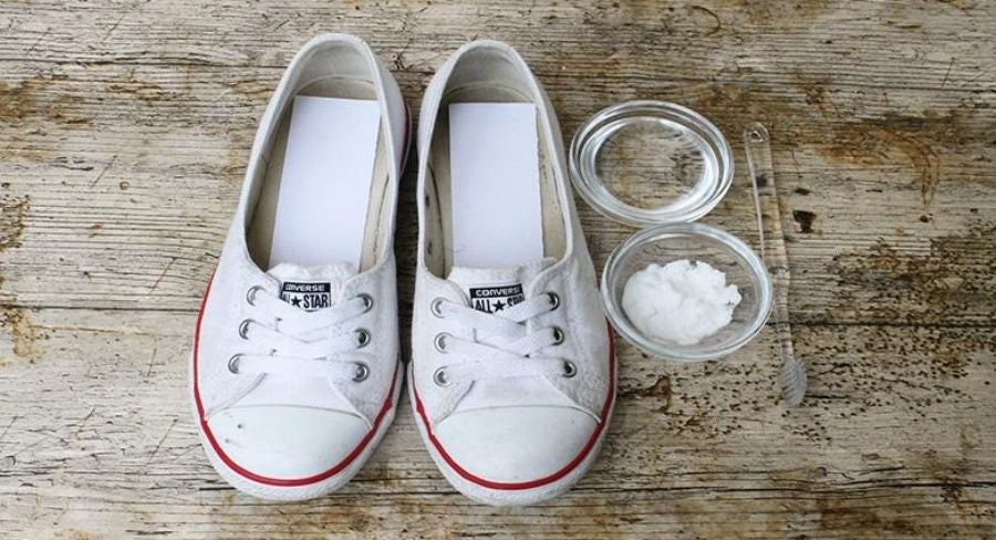 Procedimiento para limpiar la suela