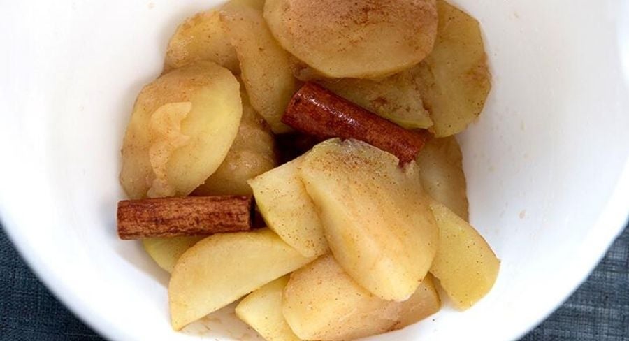 Puré de manzana: proceso