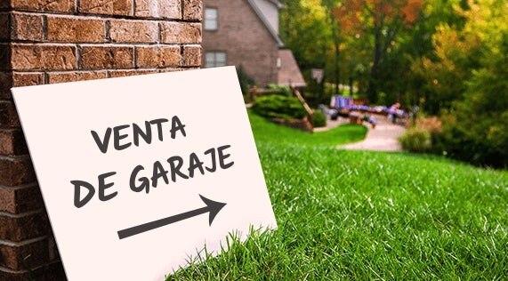 Organiza tu propia venta de garaje: Haz publicidad
