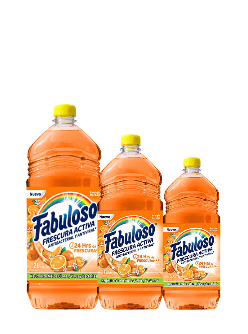 Fabuloso Energía Naranja | Presentaciones